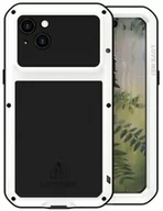 Etui i futerały do telefonów - LOVE MEI Etui pancerne + szkło Powerful do iPhone 15 Plus, białe - miniaturka - grafika 1