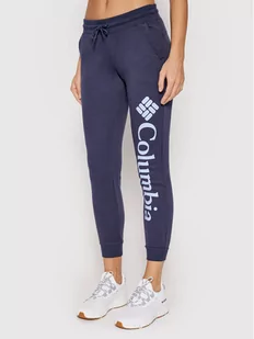Columbia Spodnie dresowe Logo 1940094 Granatowy Active Fit 0194004556684 - Spodnie sportowe damskie - miniaturka - grafika 1