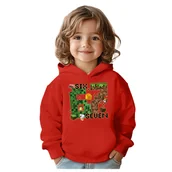 Bluzy dla dziewczynek - BLUZA DZIECIĘCA Z KAPTUREM 67 SIX SEVEN VIRAL 110-116 DLA DZIECKA PREZENT - miniaturka - grafika 1