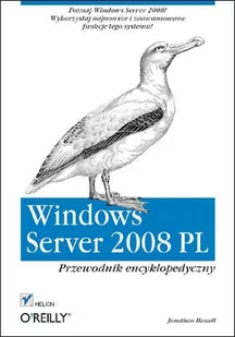 Windows Server 2008 PL. Przewodnik encyklopedyczny - E-booki - informatyka - miniaturka - grafika 1