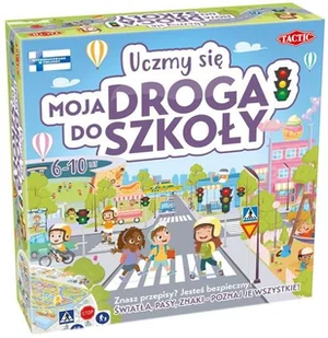 Uczmy się Moja Droga do Szkoły - gra planszowa - Gry planszowe - miniaturka - grafika 1