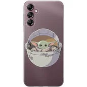 Etui i futerały do telefonów - ERT GROUP etui na telefon Samsung A14 4G/5G, case oryginalny i oficjalnie licencjonowany przez Star Wars, wzór Baby Yoda 026, optymalnie dopasowane, plecki z TPU częściowo przeźroczyste - miniaturka - grafika 1