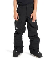 Spodnie i spodenki dla chłopców - Quiksilver Spodnie śniegowe spodnie użytkowe dziecięce chłopięce czarne 10 - miniaturka - grafika 1