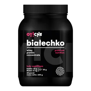 Białechko Lody waniliowe Proszek do rozpuszczania, 600 g - Odżywki białkowe - miniaturka - grafika 1