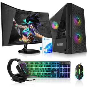 ZESTAW KOMPUTER GAMINGOWY DO GIER AERO X8 / RYZEN 3 / VEGA 8 / 16GB / SSD - Zestawy komputerowe - miniaturka - grafika 1