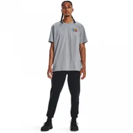 Spodnie sportowe męskie - Męskie spodnie dresowe Under Armour UA Rival Fleece Joggers - czarne - UNDER ARMOUR - miniaturka - grafika 1
