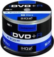 Nośniki danych - Intenso DVD+R 4.7 GB 16x 50 sztuk 4111155 - miniaturka - grafika 1