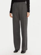 Spodnie damskie - Weekend Max Mara Spodnie materiałowe Zelma 2525786042 Szary Regular Fit - miniaturka - grafika 1