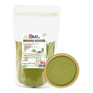 Moringa Oleifera Liść 250G Moringa Suszone Liście - Zioła - miniaturka - grafika 1