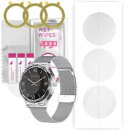 Akcesoria do smartwatchy - 3x Folia hydrożelowa do Pacific Silver PC00152 - apgo Smartwatch Hydrogel Protection Ochrona na ekran smartwatcha - miniaturka - grafika 1