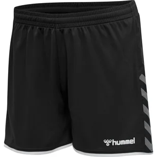 Spodenki sportowe damskie Hummel Authentic Poly Shorts czarne r. XL - Spodenki damskie - miniaturka - grafika 1
