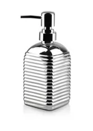 Mydelniczki i dozowniki mydła - TESSA Silver Dozownik h19cmx7.8cm - miniaturka - grafika 1