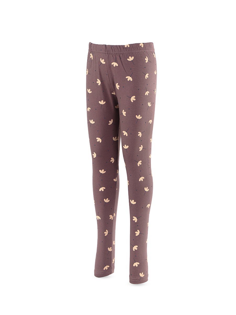 Dziewczęce legginsy w kwiatki fango Tup Tup r.128