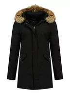 Kurtki damskie - Canadian Peak Parka "Dinastipeak" w kolorze czarnym - miniaturka - grafika 1