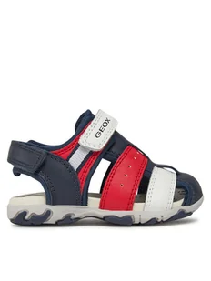 Geox Sandały B Sandal Flaffee Boy B4559B 08515 C0735 M Granatowy - Buty dla chłopców - miniaturka - grafika 1