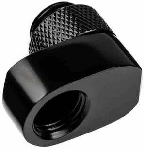 Alphacool Eiszapfen G1/4 cala Offset MF 16 - czarna - Chłodzenie wodne - miniaturka - grafika 1