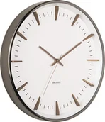 Zegary - Zegar ścienny Raised Batons gunmetal - miniaturka - grafika 1