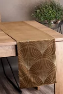 Obrusy i serwetki - Bieżnik Blink (14) 35x220 Brązowy Eurofirany - miniaturka - grafika 1