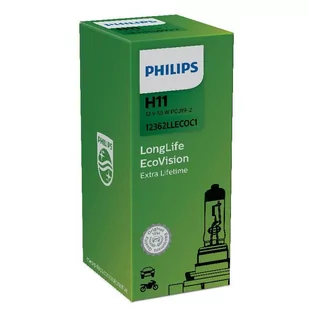 Philips 12362LLECOC1 Longlife EcoVision H11 reflektor lampy 12362LLECOC1, 1er karton 36194030 - Oświetlenie samochodowe - akcesoria - miniaturka - grafika 1
