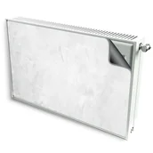 Dekoracje domu - magnes mata magnetyczna kaloryfer dekor szary beton - miniaturka - grafika 1