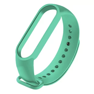 TURKUSOWA OPASKA ZAMIENNA DO XIAOMI MI BAND 5 - Akcesoria do pulsometrów i zegarków sportowych - miniaturka - grafika 1