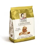 Ciastka - Vicenzi Cantuccini - chrupiące, kruche ciasteczka z migdałami.   Zawartość  migdałów 18%.  225g - miniaturka - grafika 1