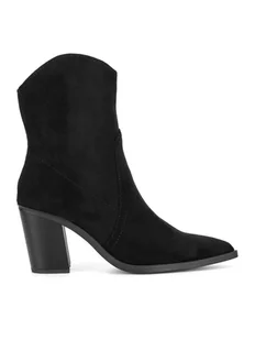 Jenny Fairy Kowbojki WFA2812-1 Czarny - Botki damskie - miniaturka - grafika 1