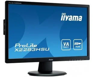 IIYAMA X2283HSU 21,5" czarny (X2283HSU-B1DP) - Monitory - miniaturka - grafika 1