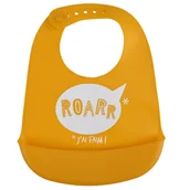 Śliniaki i fartuszki - Silikonowy Śliniak Z Kieszenią - miniaturka - grafika 1