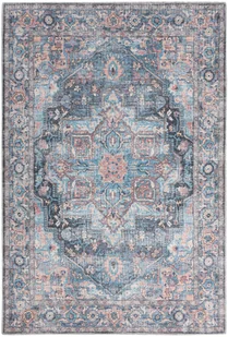 Dywan Tradycyjny Nicole Curtis Trili Light Blue Multicolor 183X274 - Dywany - miniaturka - grafika 1