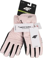 Rękawice narciarskie - 4f Rękawice narciarskie damskie 4F FNK F106 różowe 4FWAW23AFGLF106 56S XL - miniaturka - grafika 1