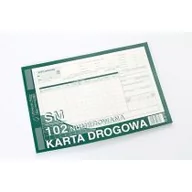 Druki akcydensowe - Michalczyk&Prokop Karta drogowa A4 samochody cięzar 801-1-N numerowana - miniaturka - grafika 1