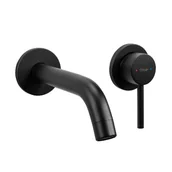 Baterie wannowe i prysznicowe - Rea Bateria podtynkowa Rea OWEN Czarna Black + BOX - miniaturka - grafika 1