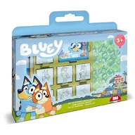 Zabawki kreatywne - Bluey - pieczątki w walizce 7szt Dante - miniaturka - grafika 1