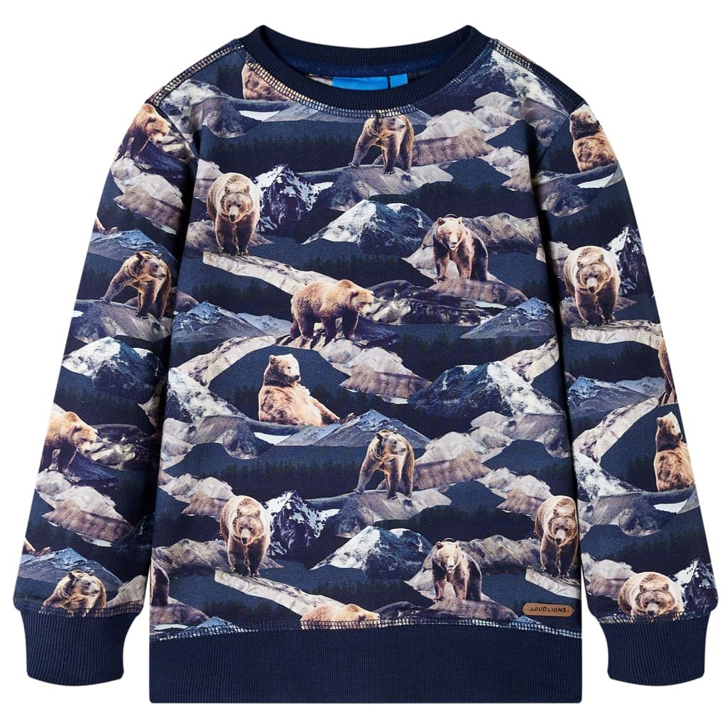 Bluza dziecięca, granatowa, 140