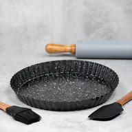 Formy do ciast - Forma do tarty z wyjmowanym dnem TOPFANN 27x3 cm - miniaturka - grafika 1