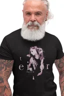 Koszulki męskie - EIVOR KOSZULKA T-SHIRT MĘSKI CZARNY koncert prezent viking nordic folk 5XL - miniaturka - grafika 1