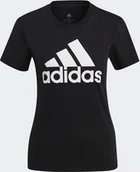 Koszulki i topy damskie - Adidas Koszulka damska adidas Essentials czarna GL0722 - miniaturka - grafika 1