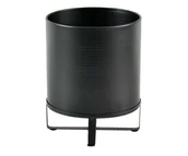 Donice - Nero Osłonka prosta metal - miniaturka - grafika 1