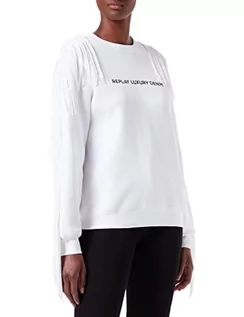 Bluzy damskie - Replay Bluza damska, 1 Biały, S - grafika 1
