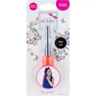 Zabawki kreatywne - Lukky: Barwnik do włosów - neonowy czerwony - miniaturka - grafika 1