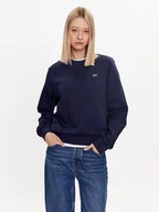 Bluzy damskie - Lacoste Bluza SF9202 Granatowy Regular Fit - miniaturka - grafika 1