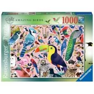 Puzzle - Ravensburger 16769 Matowe Sewell's Amazing Birds 1000 sztuk Puzzle dla dorosłych i dzieci w wieku od 12 lat 16769 - miniaturka - grafika 1