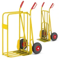 Wózki magazynowe - Wózek transportowy magazynowy składany młynarka na drewno HIGHER 280kg - miniaturka - grafika 1