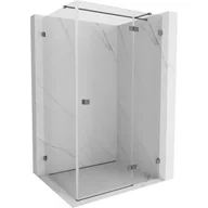 Kabiny prysznicowe - Mexen Lunar T kabina prysznicowa uchylna prawa 120 x 90 cm, transparent, gun metal - 834T-120-090-95-00-P - miniaturka - grafika 1