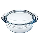 Naczynia żaroodporne - Naczynie żaroodporne okrągłe z pokrywką 1,4 l Ocuisine - miniaturka - grafika 1