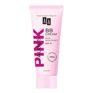 Aloes Pink multinawilżający krem BB 01 Light 30 ml - Kremy i maski do rąk - miniaturka - grafika 1