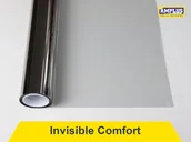 Akcesoria do okien - Folia okienna przeciwsłoneczna przezroczysta Invisible Comfort - miniaturka - grafika 1