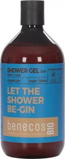 Benecos - Żel pod prysznic 2 w 1, Gin, BIO, 500 ml - Kosmetyki do kąpieli - miniaturka - grafika 1