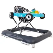 Chodziki - Sun Baby Chodzik wyścigówka turkusowo czarny 5907478641566 - miniaturka - grafika 1